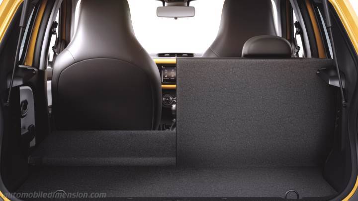 Renault Twingo 2019 boot space