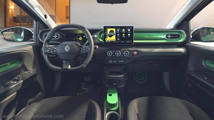 Tableau de bord Renault Twingo 2026