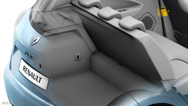 Renault Zoe 2013 boot space