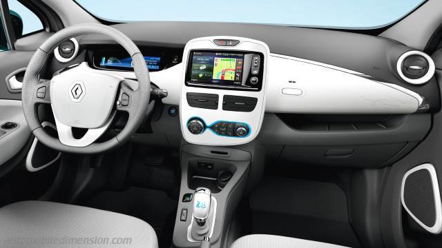 Renault Zoe 2013 dashboard