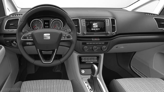 Seat Alhambra dimensions, boot space and similars