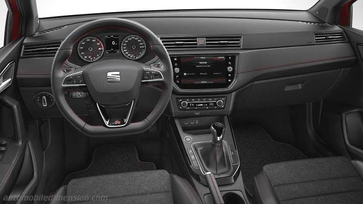 Seat Arona 2018 dashboard