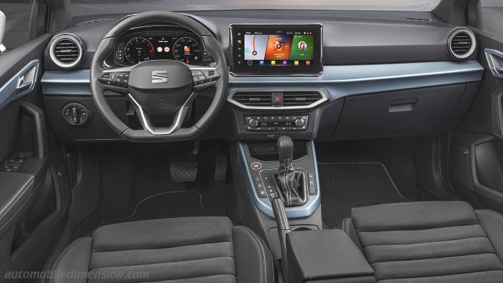 Seat Arona 2021 dashboard