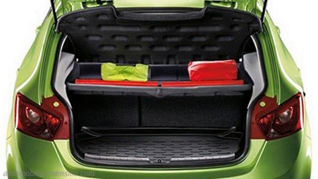 Seat Ibiza SC 2015 boot space