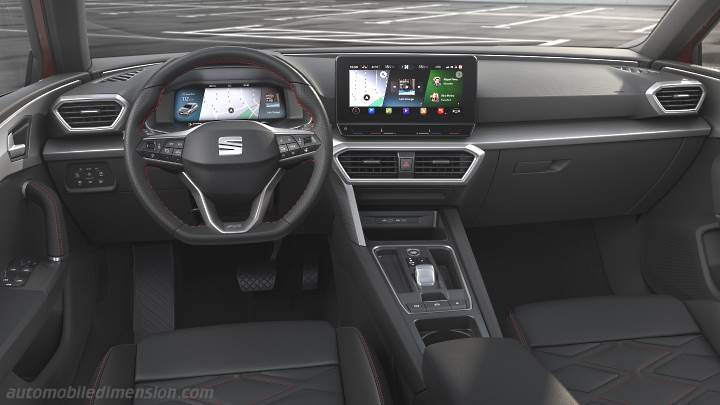 Seat Leon 2020 dashboard