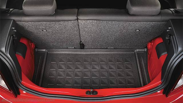 Seat Mii 2011 boot space