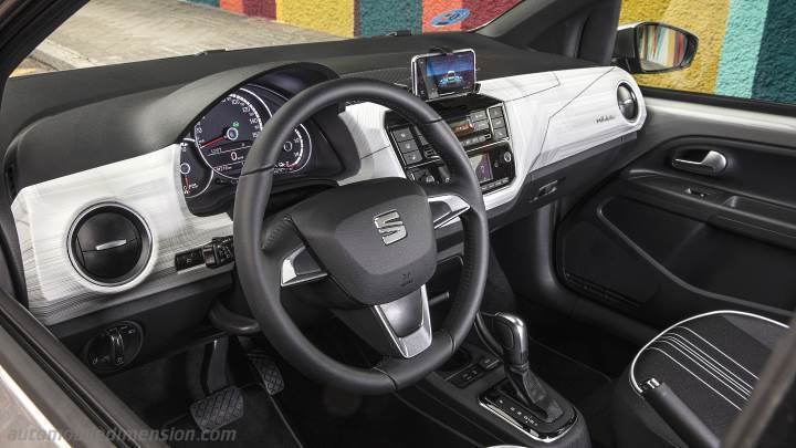 Seat Mii electric 2020 dashboard