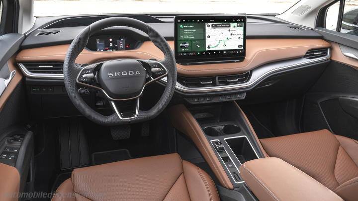 Skoda Enyaq 2025 dashboard