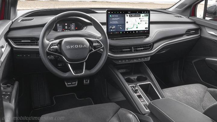 Skoda Enyaq Coupé 2025 dashboard