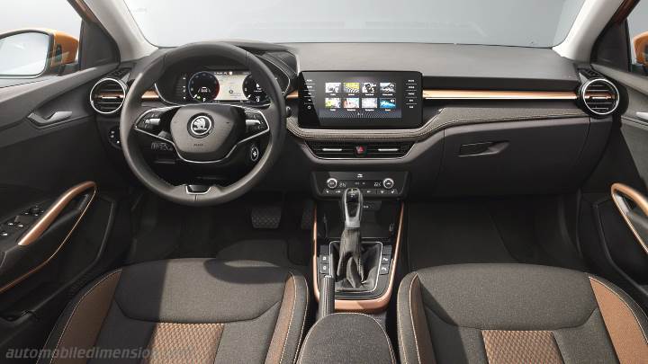 Skoda Fabia 2021 dashboard