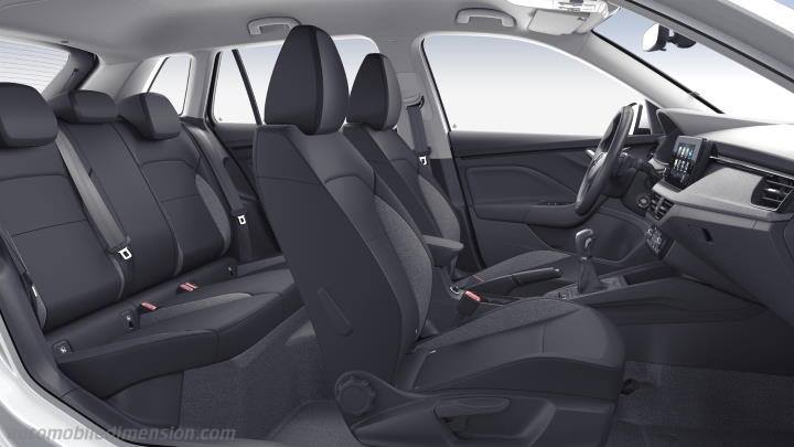 Skoda Kamiq 2024 interieur