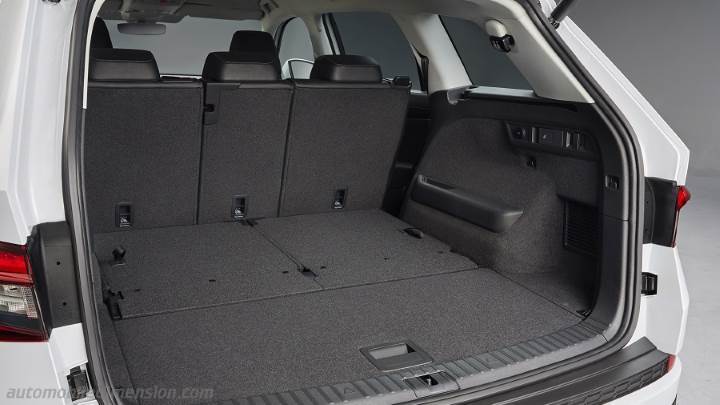 Skoda Kodiaq 2017 boot space