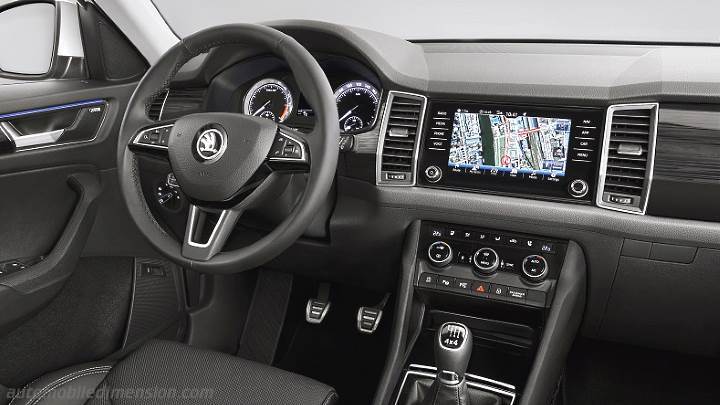 Skoda Kodiaq 2017 dashboard