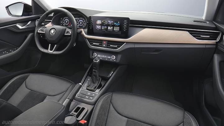 Skoda Scala 2019 dashboard