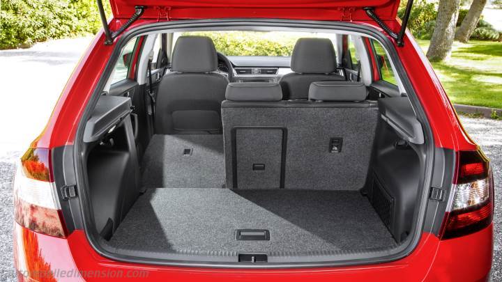 Skoda Spaceback 2013 boot space