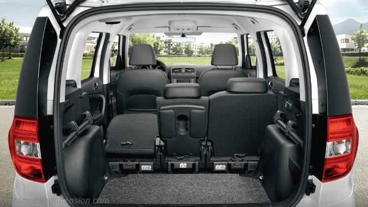 Skoda Yeti dimensions, boot space and similars