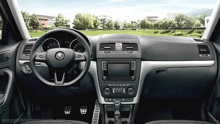 Skoda Yeti 2014 dashboard