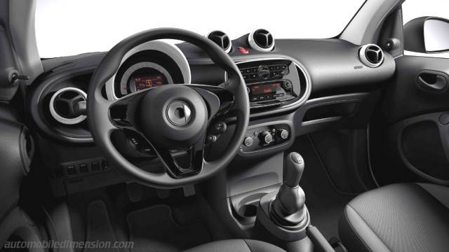 Tableau de bord Smart fortwo 2015