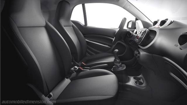 Smart fortwo 2015 interior