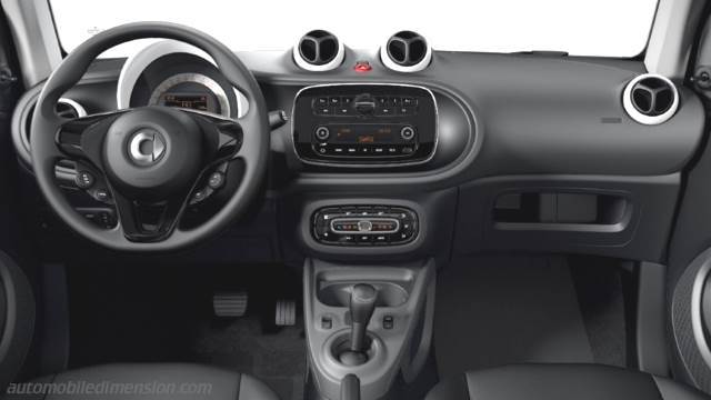 Smart fortwo cabrio 2016 instrumentbräda
