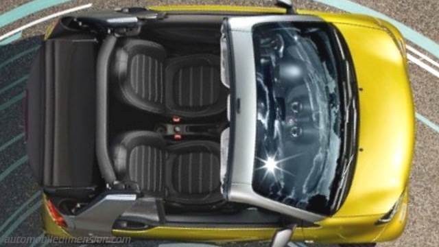 Smart fortwo cabrio 2016 Innenraum