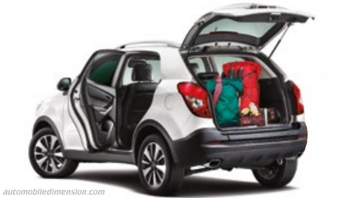 Ssangyong Korando 2017 Dimensions Boot Space And Interior