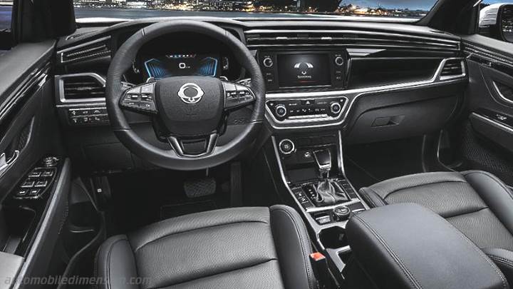 SsangYong Korando 2020 dashboard