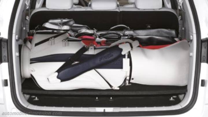 SsangYong Rexton 2022 boot space