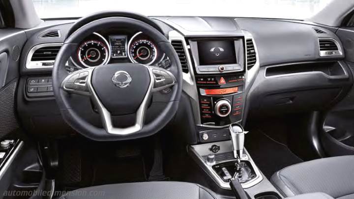 SsangYong Tivoli 2015 dashboard