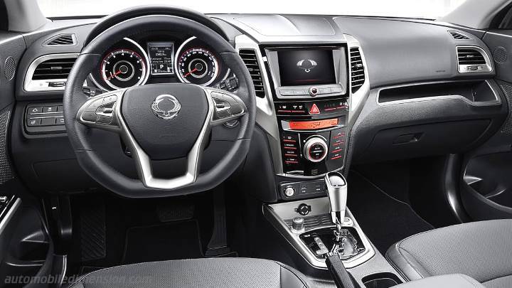 SsangYong Tivoli 2018 dashboard