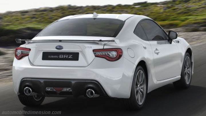 Subaru BRZ 2017 kofferbak