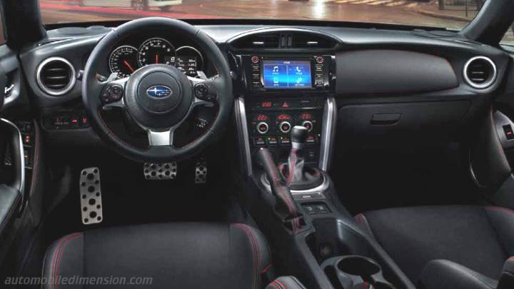 Subaru BRZ 2017 dashboard