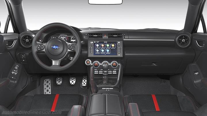Subaru BRZ 2023 instrumentbräda