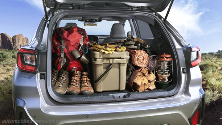Subaru Crosstrek 2024 boot space