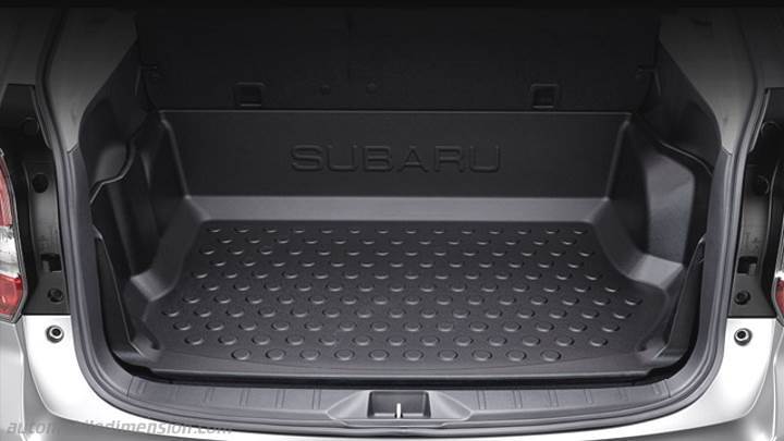 Subaru Forester 2016 boot space