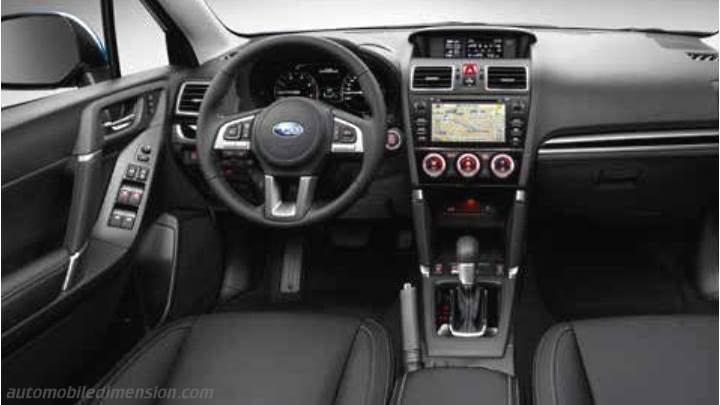 Subaru Forester 2016 Dimensions Boot Space And Interior