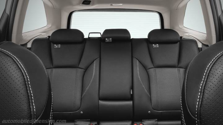 Subaru Forester Dimensions And Boot Space Hybrid - Seat Covers For Subaru Forester 2019
