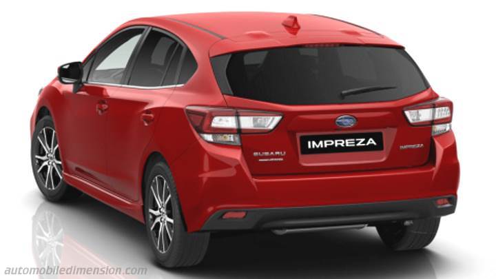 Bagagliaio Subaru Impreza 2018