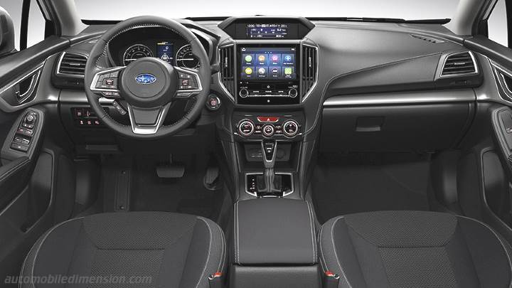 Subaru Impreza 2021 dashboard
