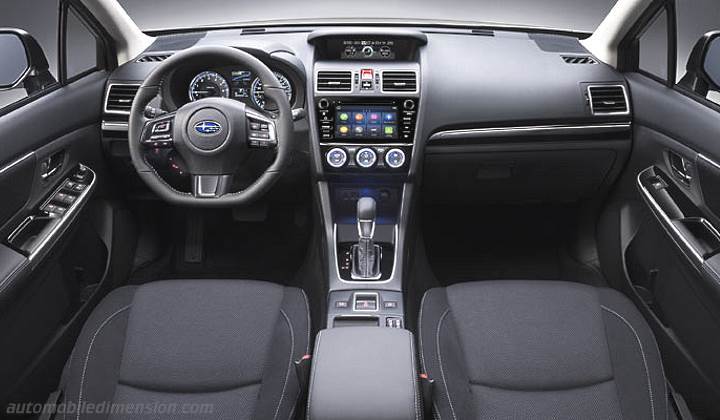 Subaru Levorg 2018 dashboard