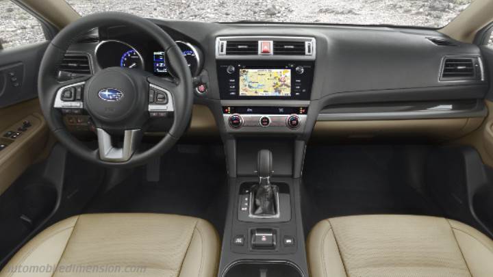 Subaru Outback 2015 Dimensions Boot Space And Interior