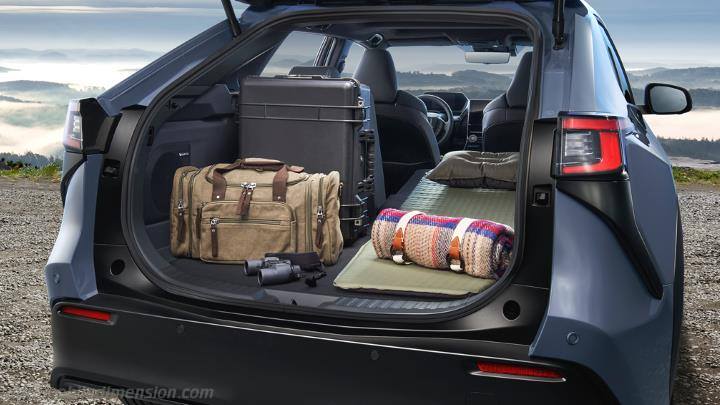 Subaru Solterra 2022 boot space