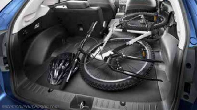 Subaru XV 2016 boot space