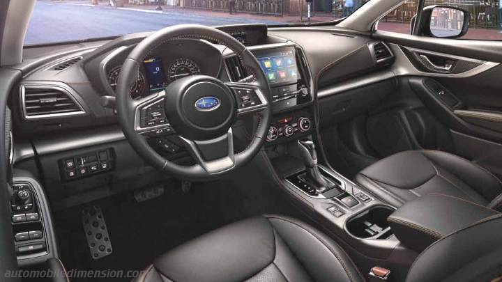 Subaru XV 2018 dashboard