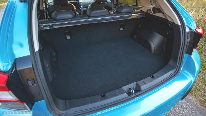 Subaru XV 2021 boot space