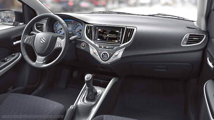 Suzuki Baleno 2016 dashboard