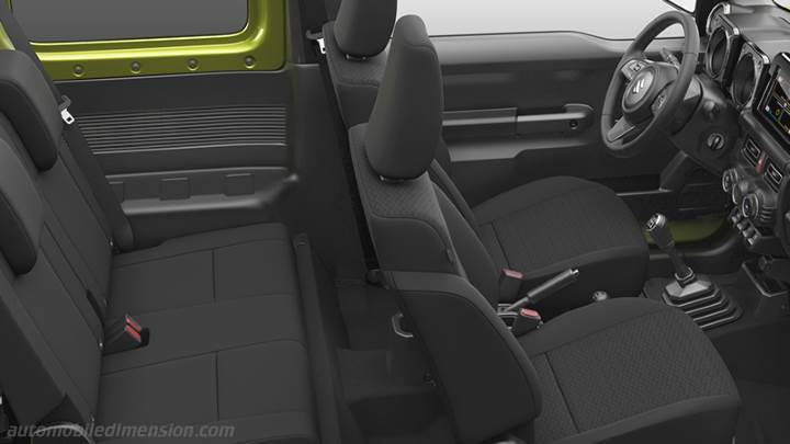 Suzuki Jimny 2019 Dimensions Boot Space And Interior