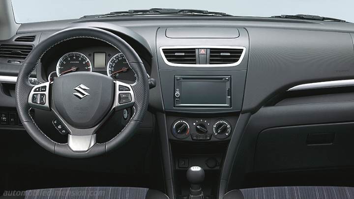 Suzuki Swift 2013 dashboard