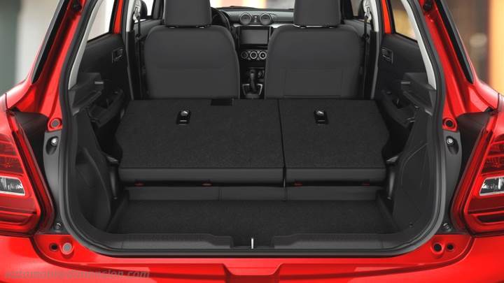 Suzuki Swift 2017 Dimensions Boot Space And Interior