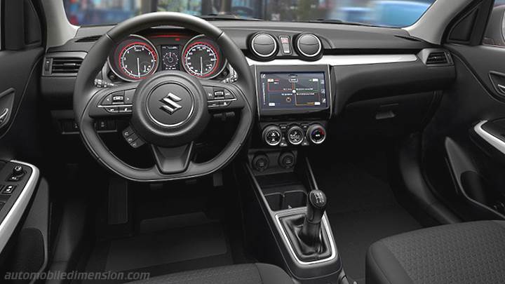 Suzuki Swift 2017 dashboard